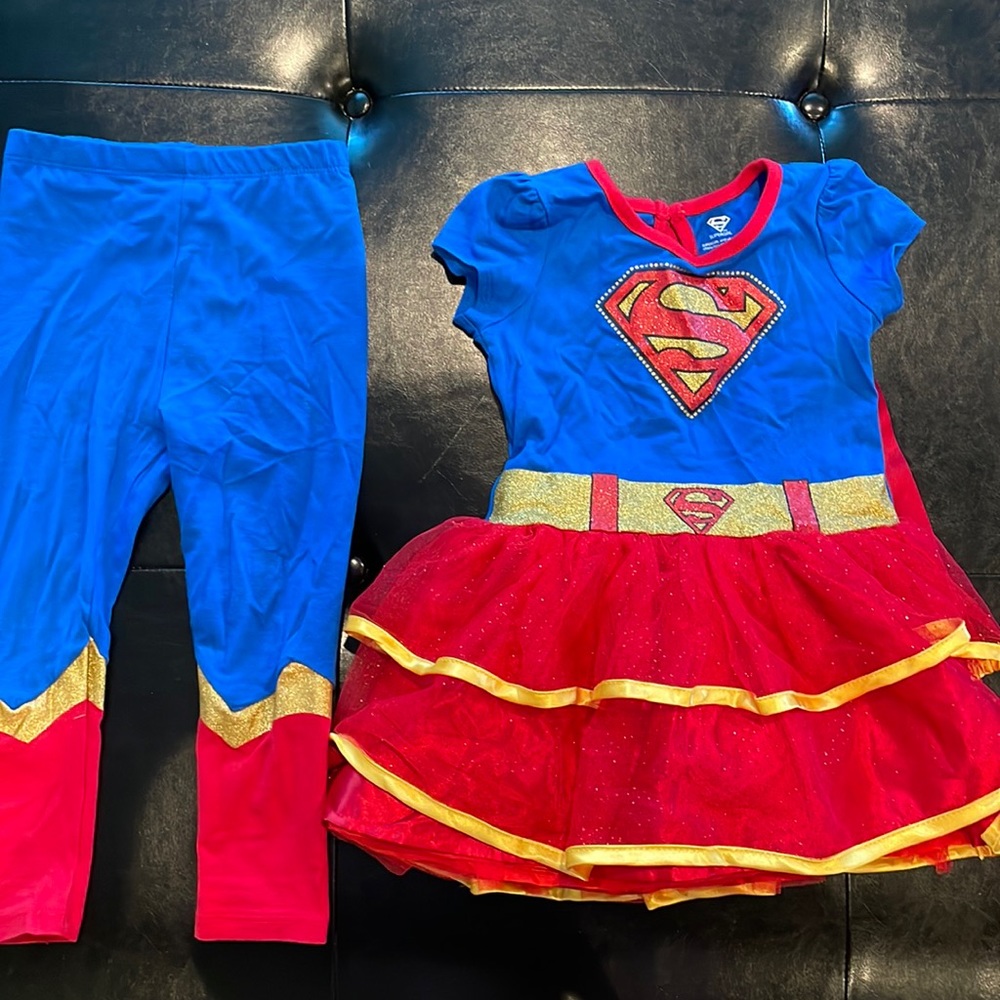 Toddler Girl Super hero Costume